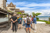 Photo d'une visite guidée avec un guide