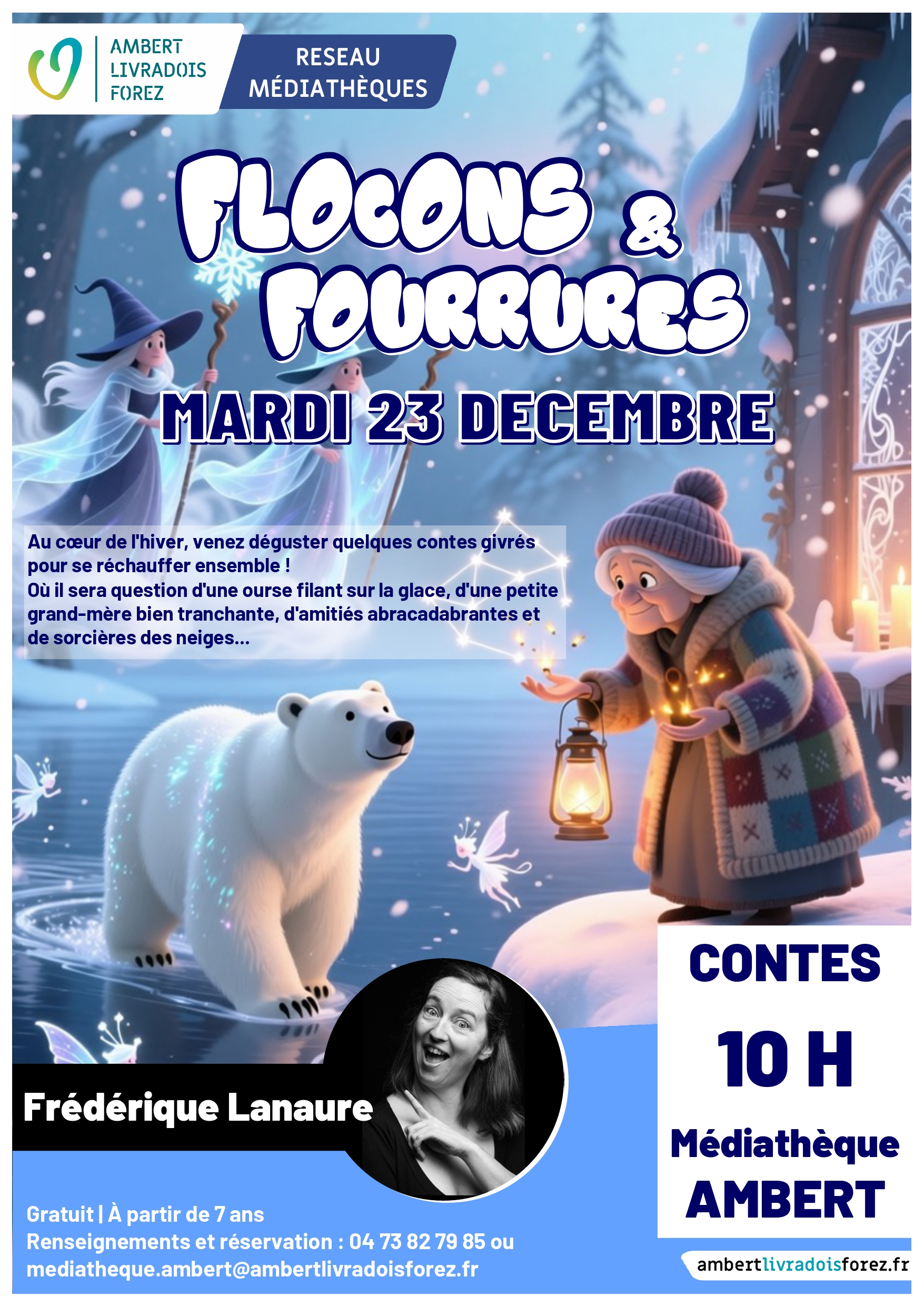 Contes « Flocons et Fourrures » // Ambert