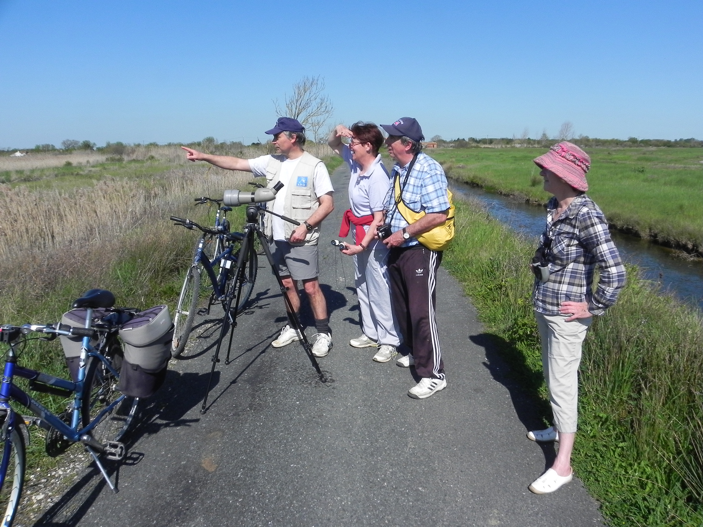 Balade à bicyclette "de l'estuaire au marais"