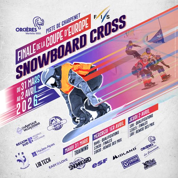 Coupe d'Europe de snowboard_Orcières