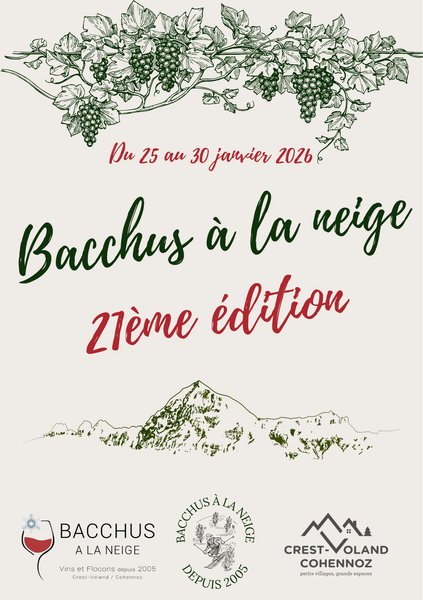 21ème édition de Bacchus à la Neige_Crest-Voland