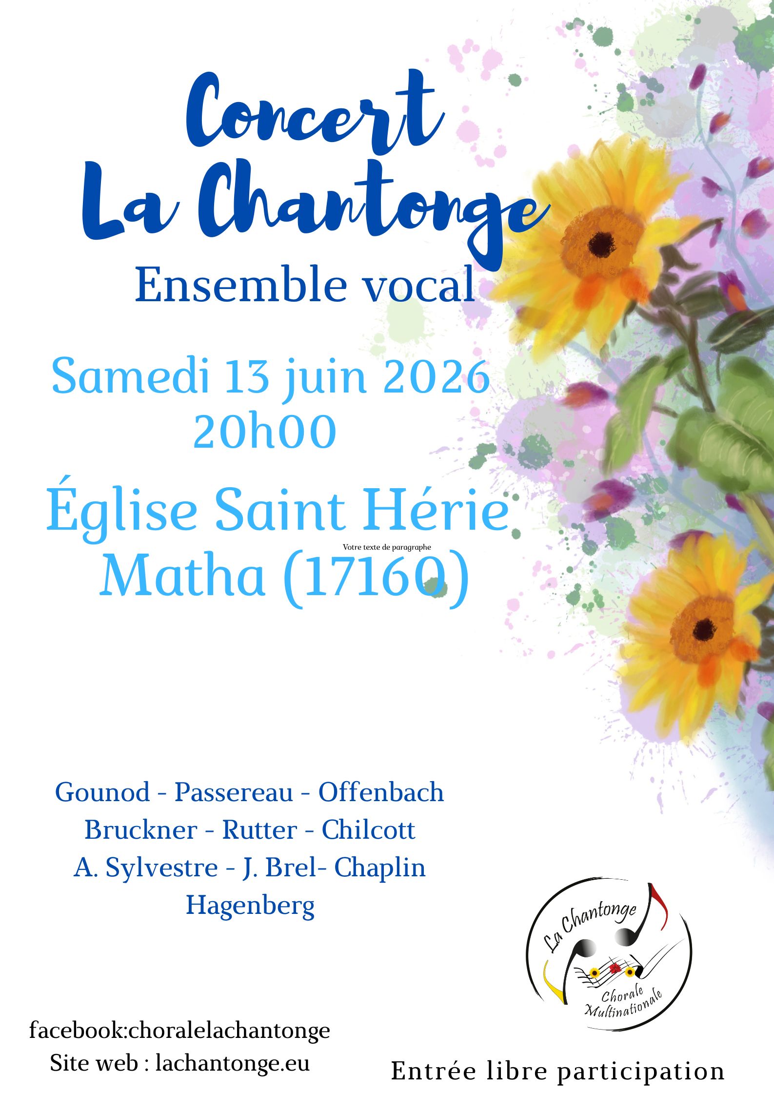 Concert La Chantonge