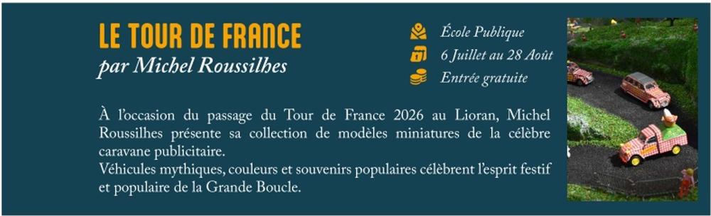 Exposition - Le Tour de France par Michel Roussilhes