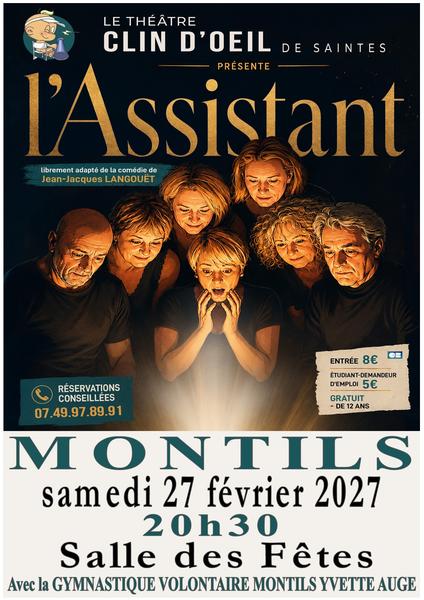 Théâtre comédie "L’Assistant"