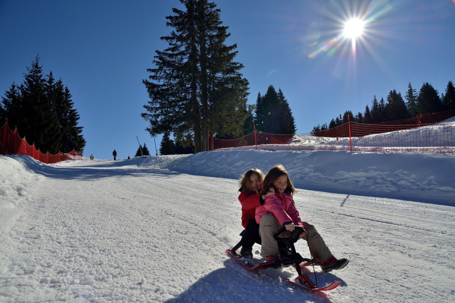 Luge au plateau d'Agy