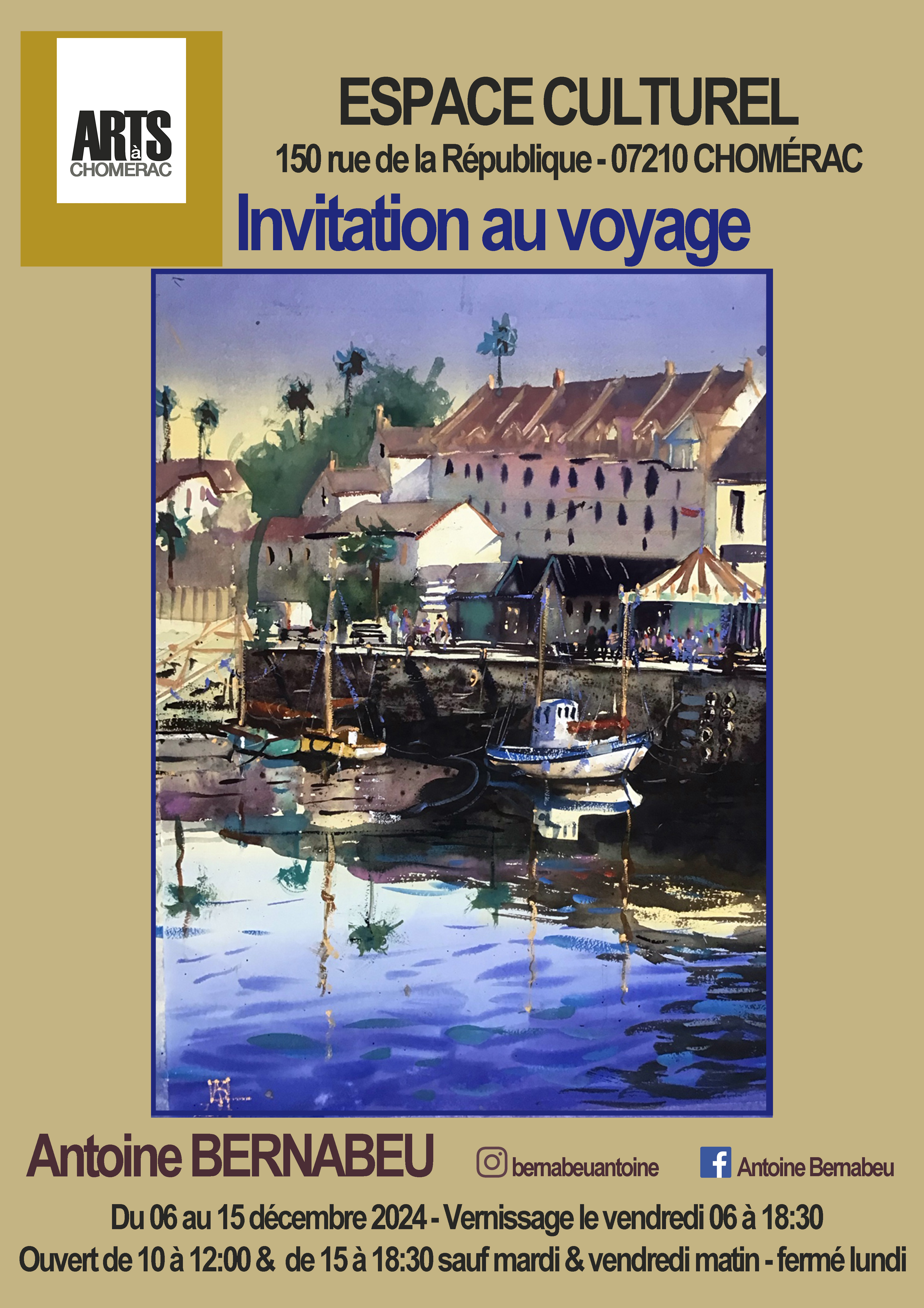 Alle leuke evenementen! : Vernissage de l'exposition Invitation au voyage