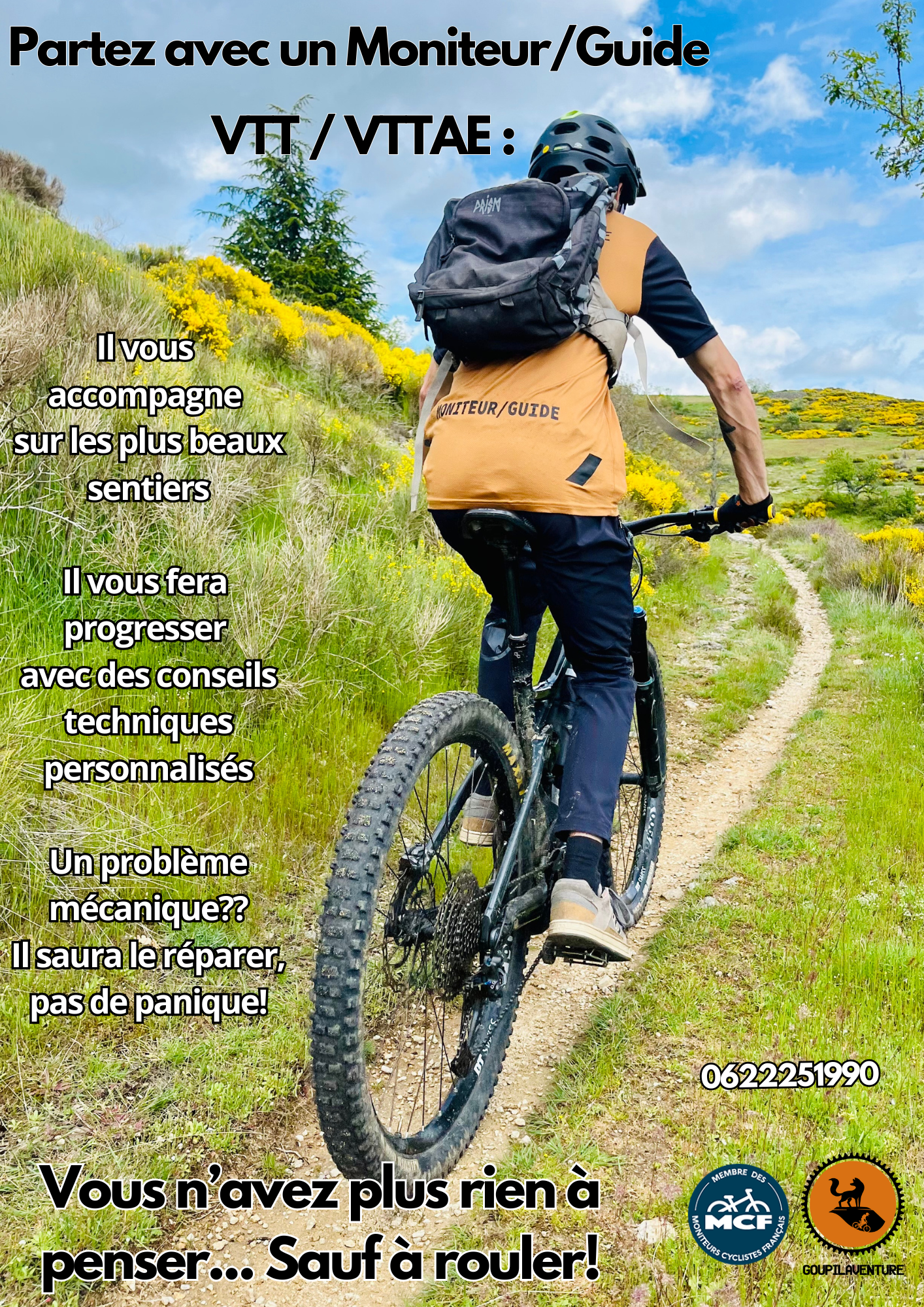 Sortie VTT musculaire et VTT à Assistance Electrique avec GoupilAventure_Annonay