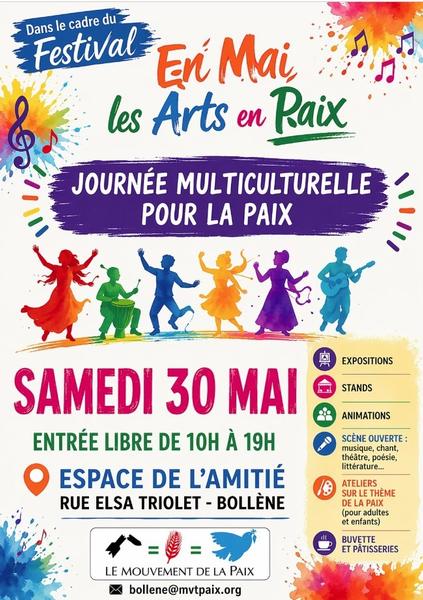 Journée multiculturelle pour la Paix dans le cadre du festival 
