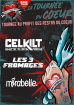 Tournée du coeur • Celkilt + Les 3 fromages + mirabelle_Grenoble