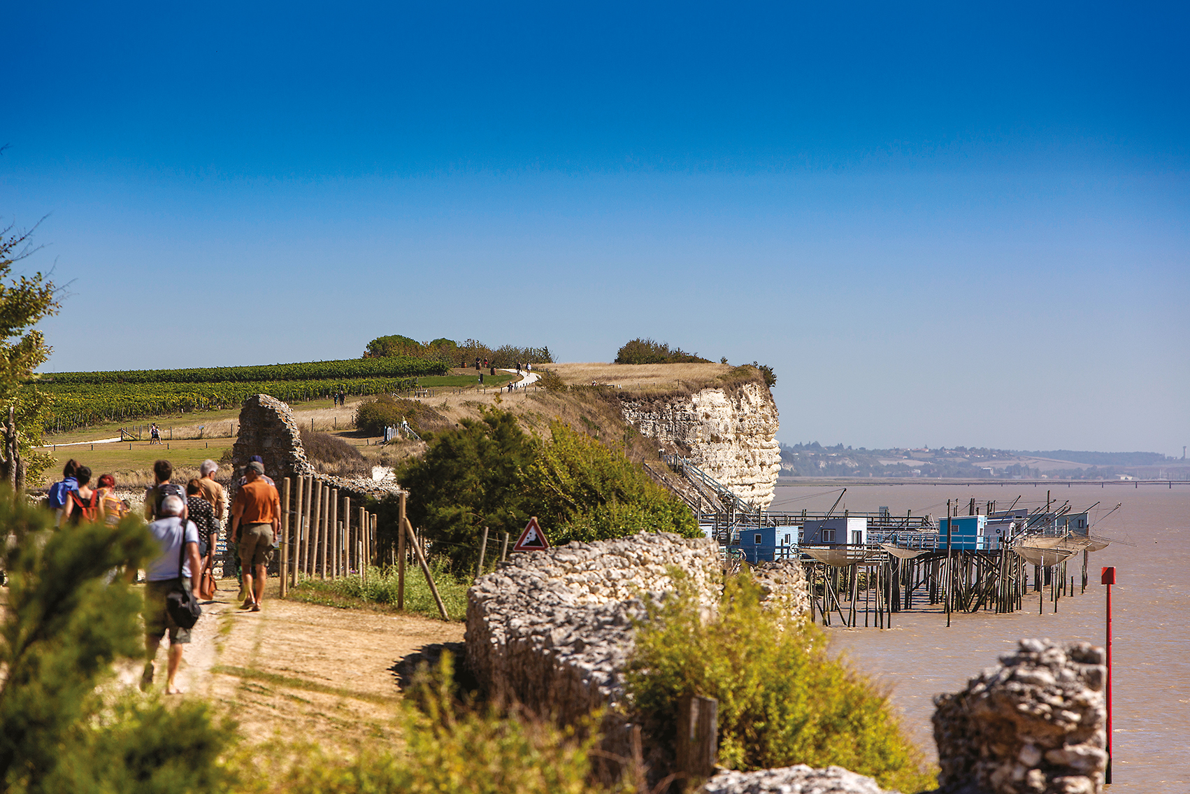 Talmont-sur-Gironde – Falaise du Caillaud et la Gironde