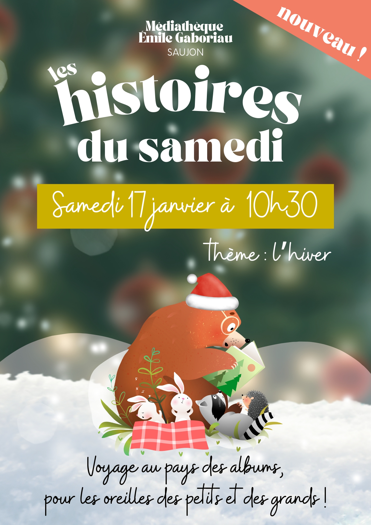 Histoires du Samedi, nouveauté 2026