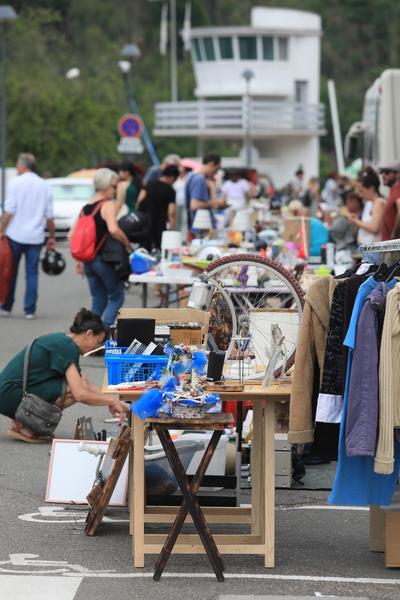Vide-grenier à Saint-Victor-sur-Loire