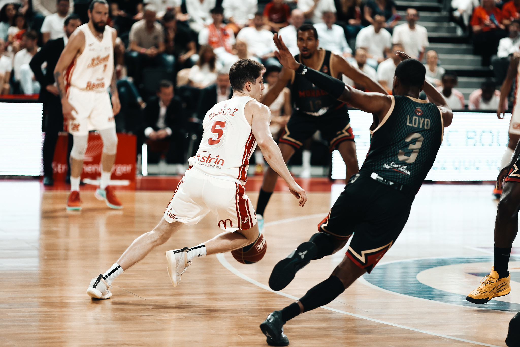 JL Bourg VS AS Monaco Basket_4© Stéphane Laurencin