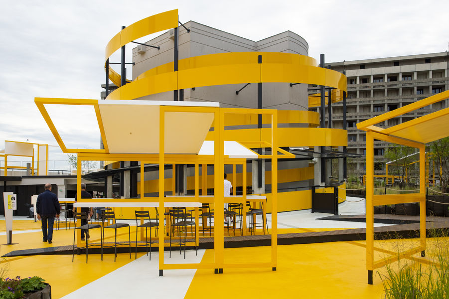 Toit terrasse Les Halles