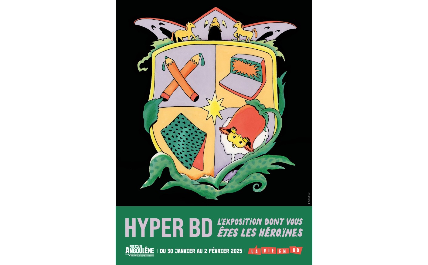 Exposition "Hyper BD : une exposition dont vous êtes les héro-ïne-s" - FIBD 2025