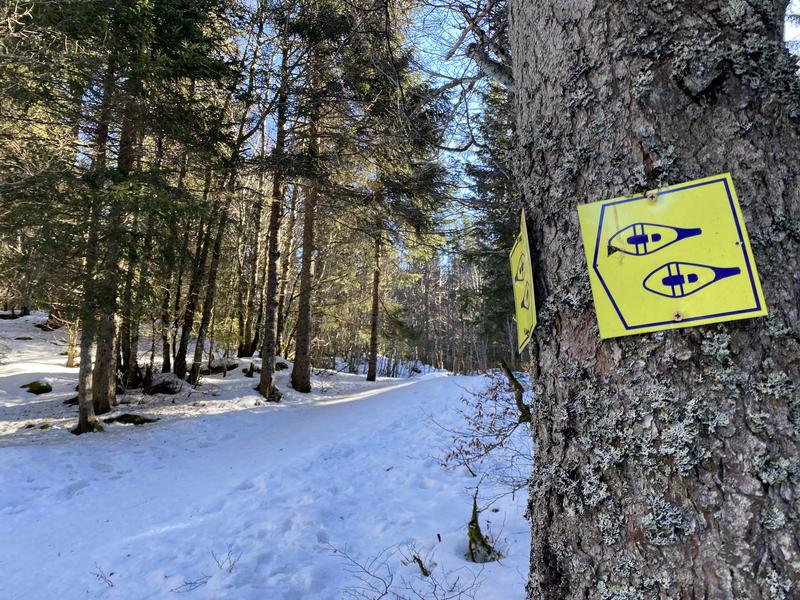 Itinéraire raquettes à neige : la petite traversée_Le Revard