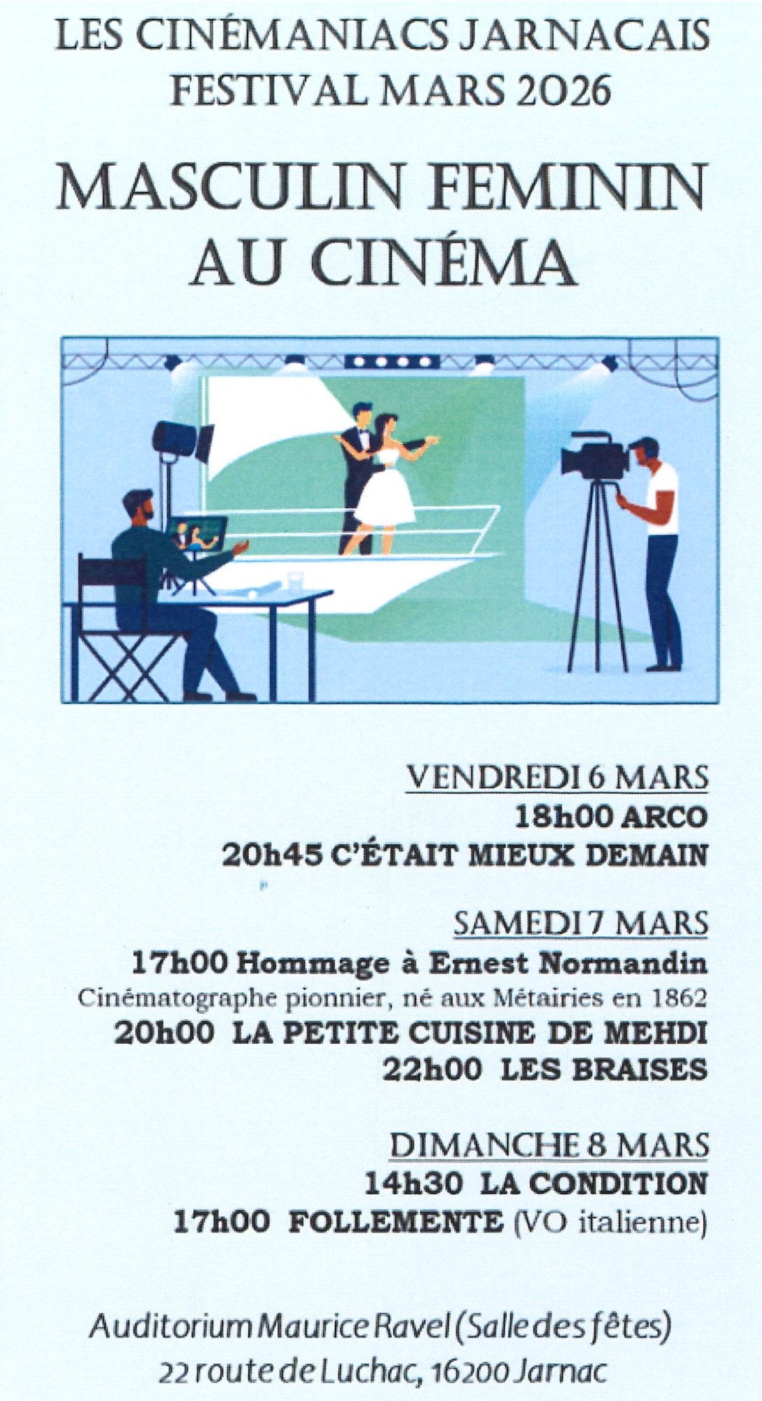 Festival "Masculin féminin au cinéma" | Les Cinémaniacs