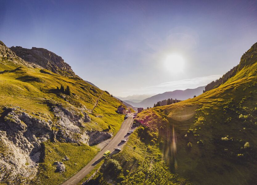 Col de la Colombière au Grand-Bornand