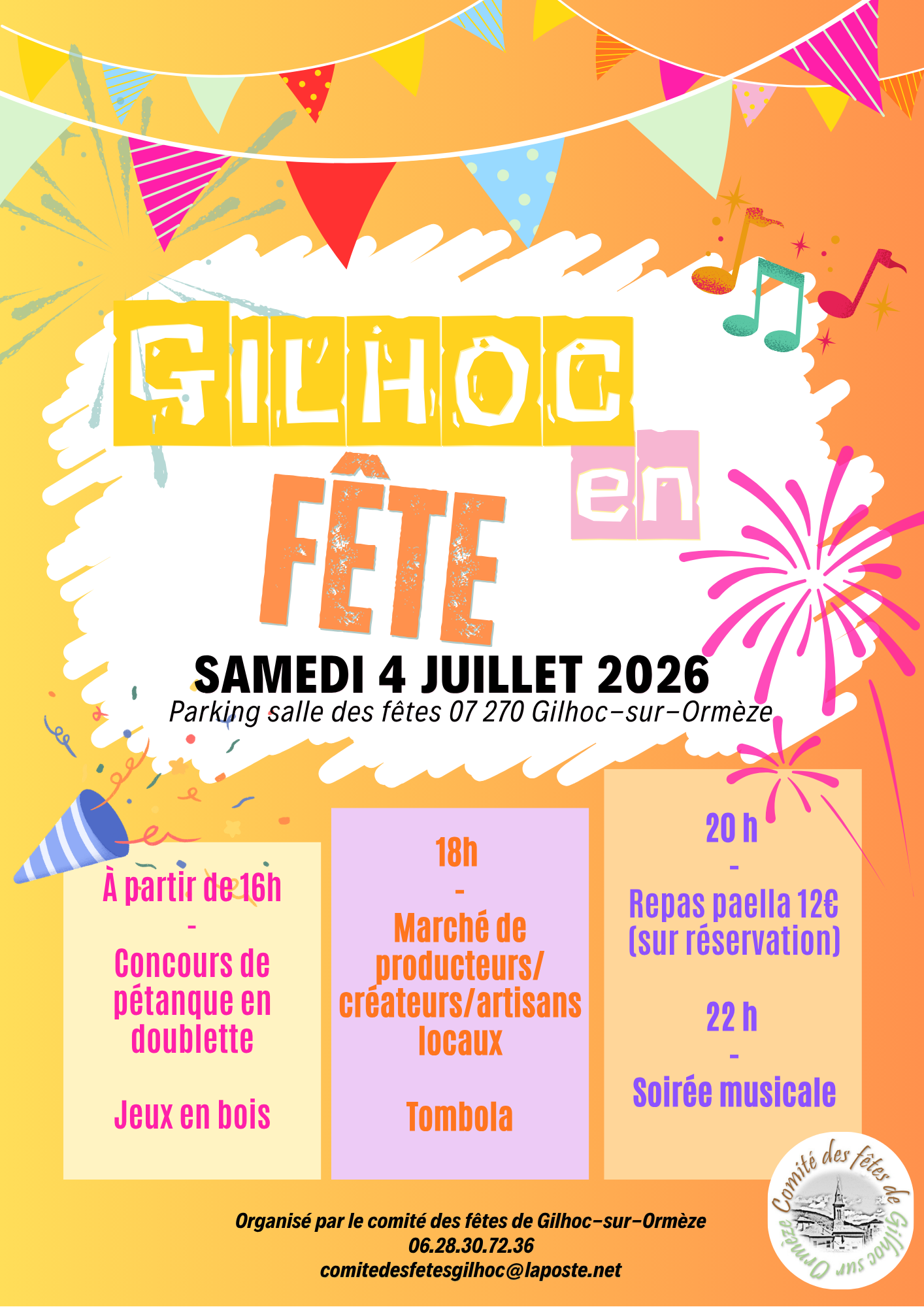 Gilhoc en fête