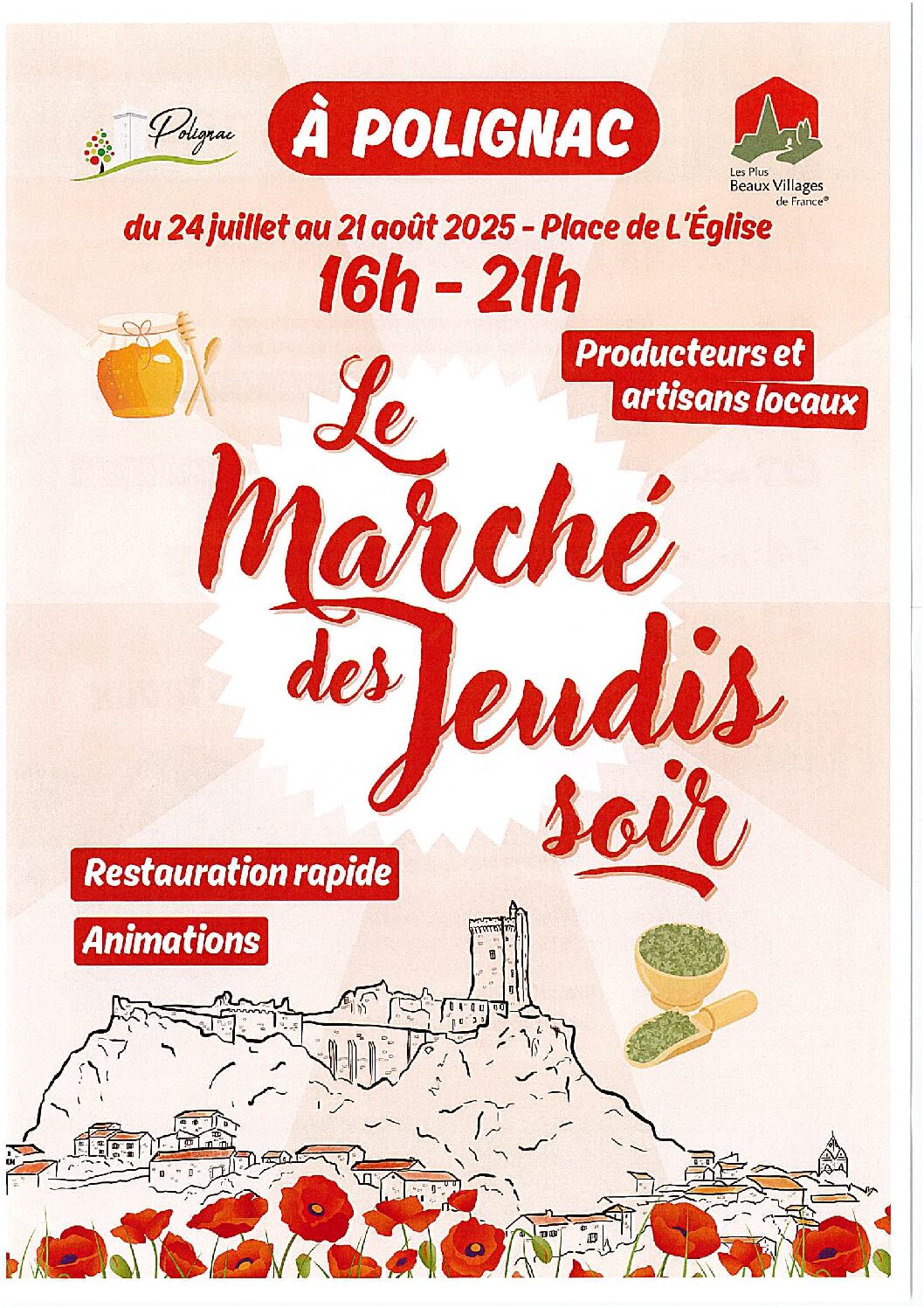 Le marché d'été des Jeudis soir