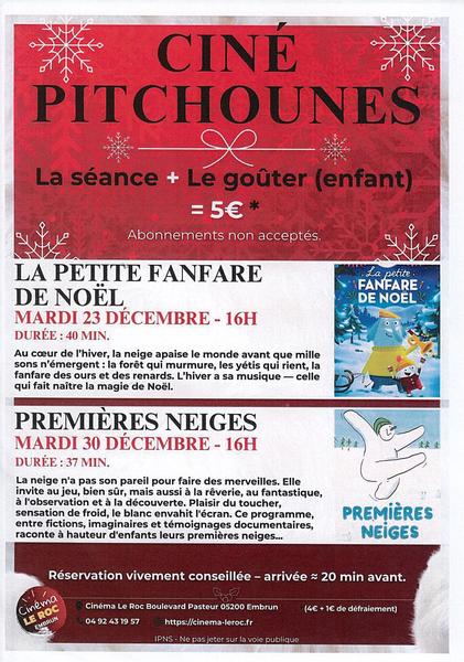 Le ciné des Pitchounes_Embrun - © cinéma le roc