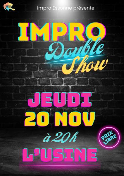 L'apéro humour du jeudi en mode IMPRO THEATRALE avec IMPRO ESSONNE
