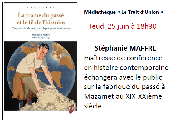 Conférence sur la trame du passé et le fil de l’histoire