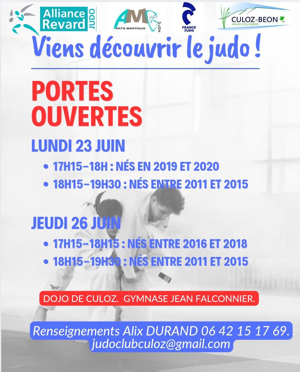Portes ouvertes au dojo de Culoz_Culoz-Béon