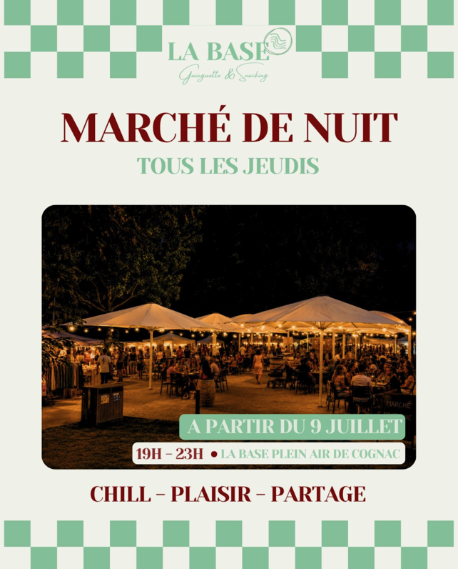 Marché de nuit à La Base