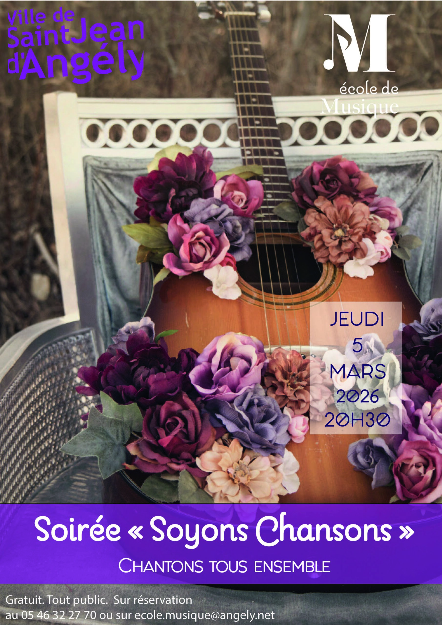 Soirée "Soyons Chansons"