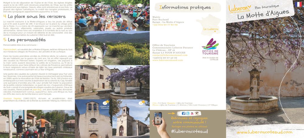 La Motte d'Aigues plan