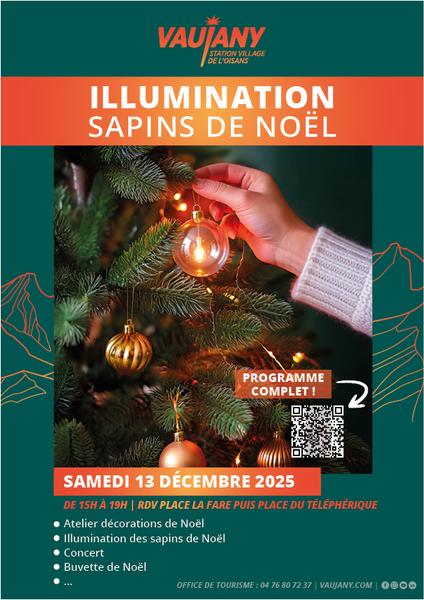 Illumination des Sapins de Noël