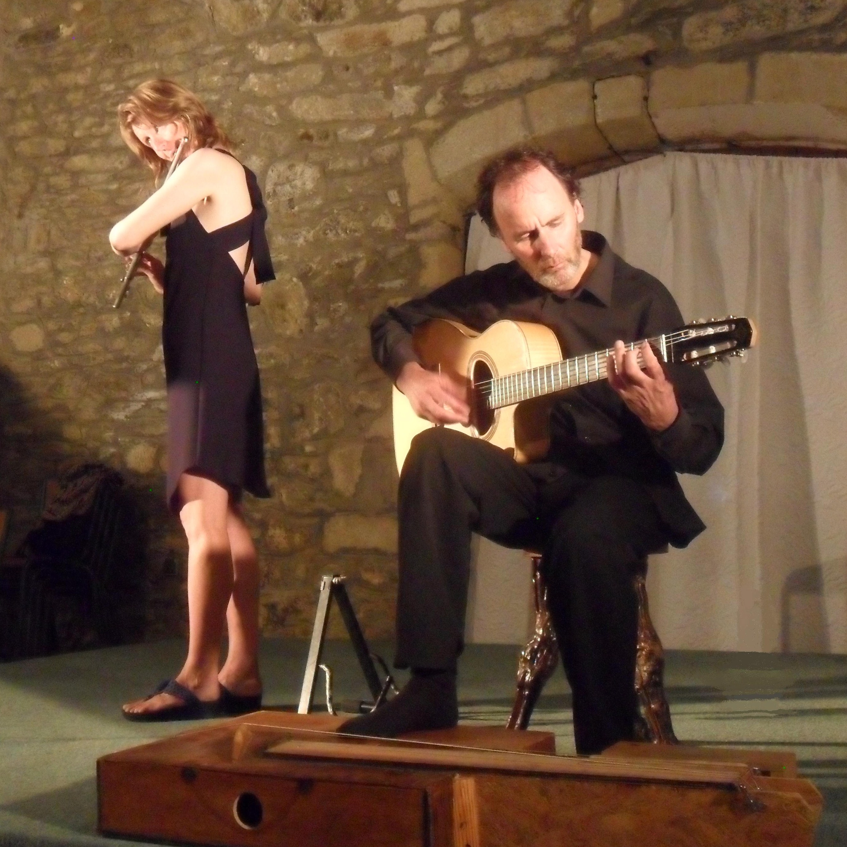 Les deux musiciens