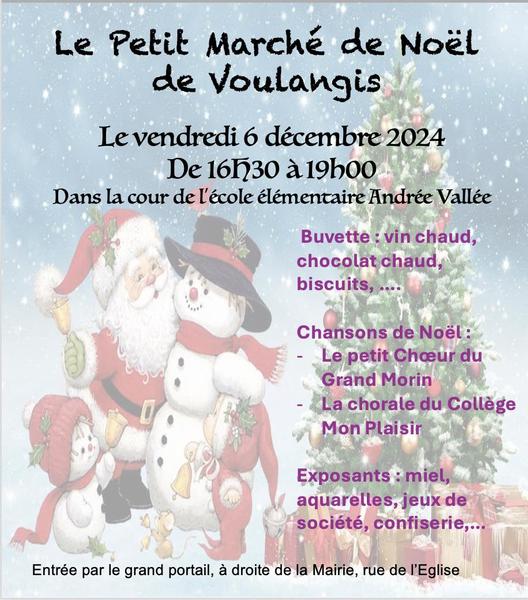 Le Petit Marché de Noël de Voulangis_Voulangis