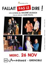 Affiche "Fallait pas le Dire !"