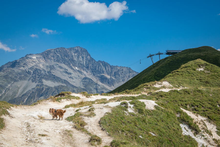 Pierres Blanches randonnée aux Contamines