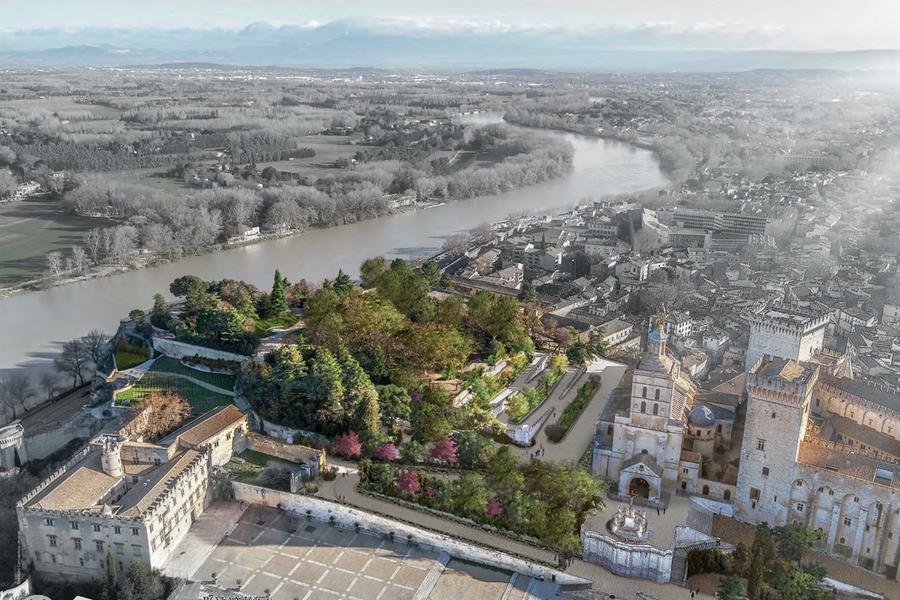 Rocher des Doms : une histoire de jardin_Avignon