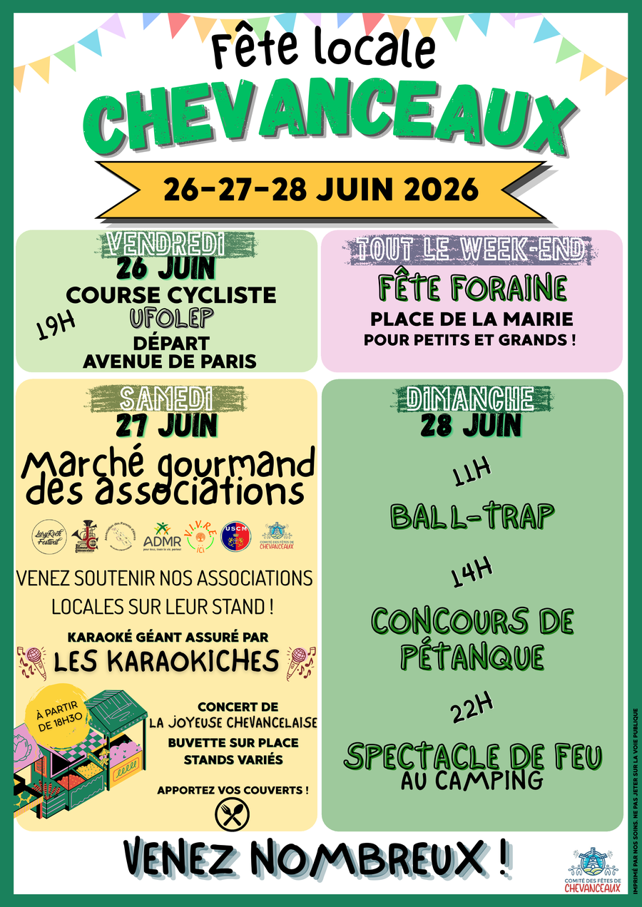 Fête locale de Chevanceaux