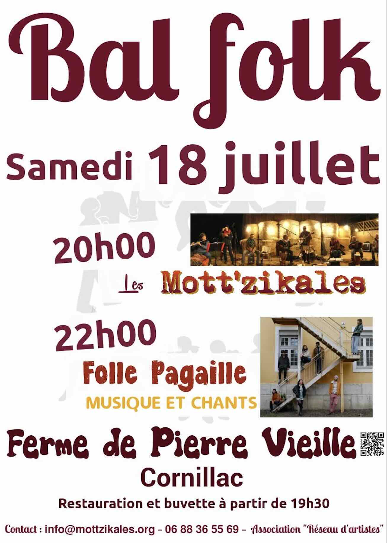 Concert et bal - les Mott'Zikales