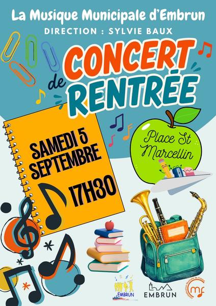 Concert de rentrée
