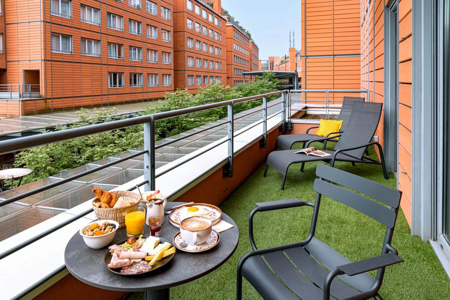 Chambre premium avec balcon