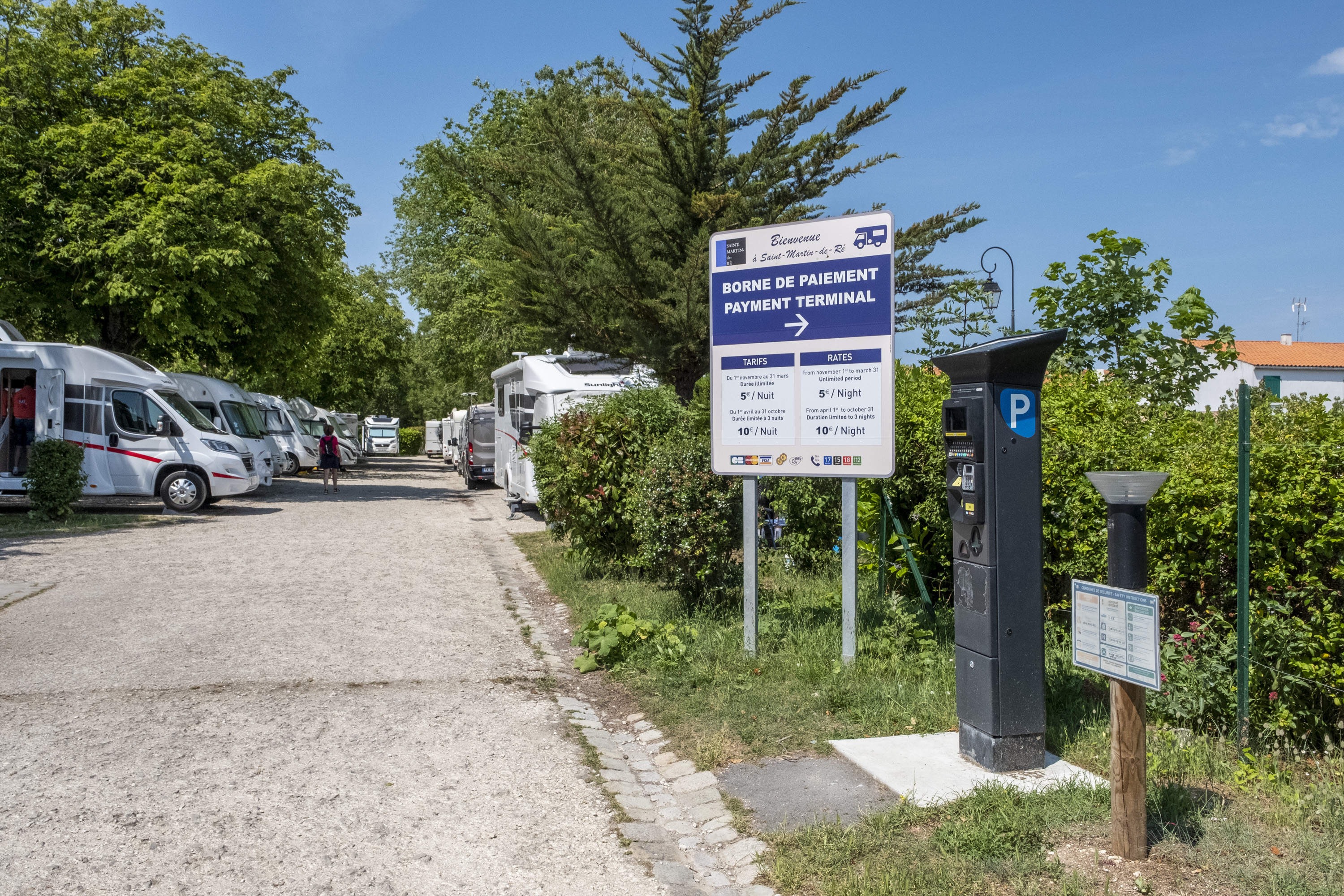 Aire de camping-cars à Saint-Martin de Ré — photo 5