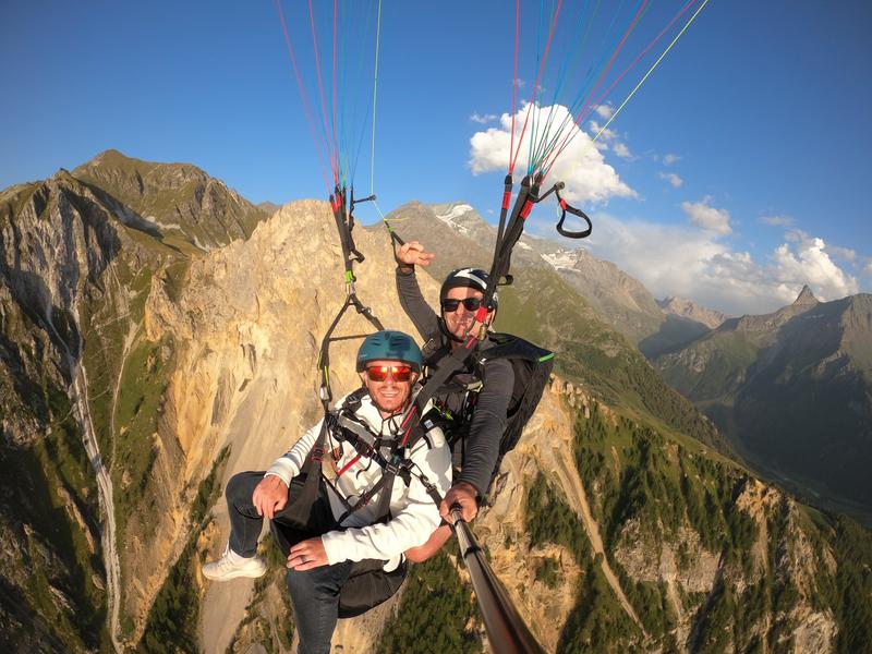 Parapente Peisey Vallandry Ecole de Parapente des Arcs
