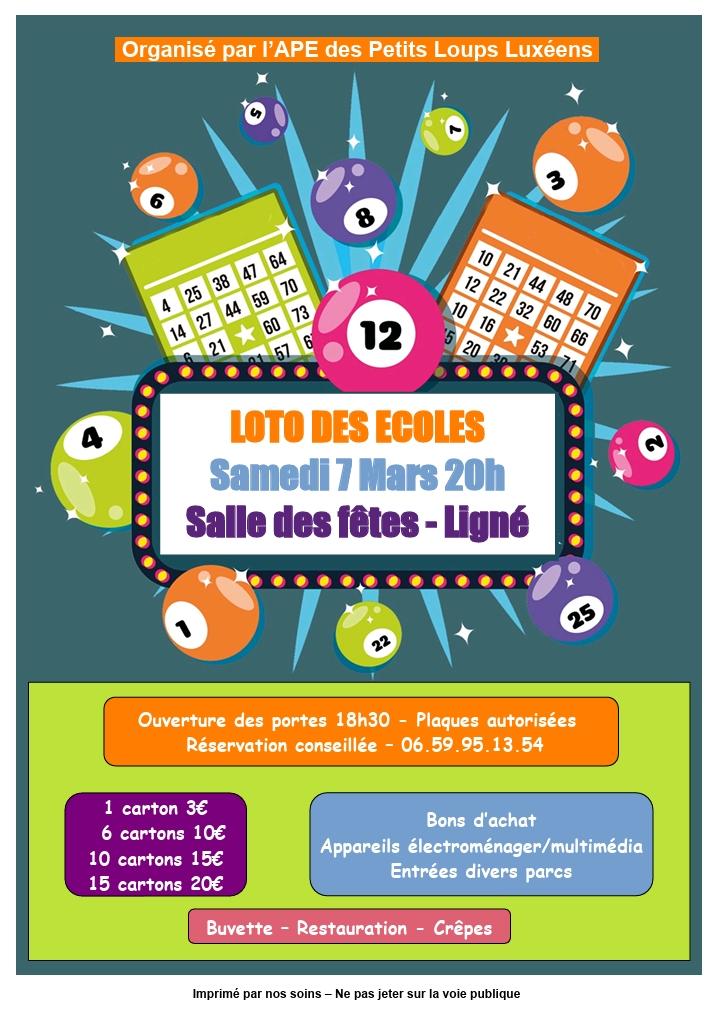 Loto des écoles