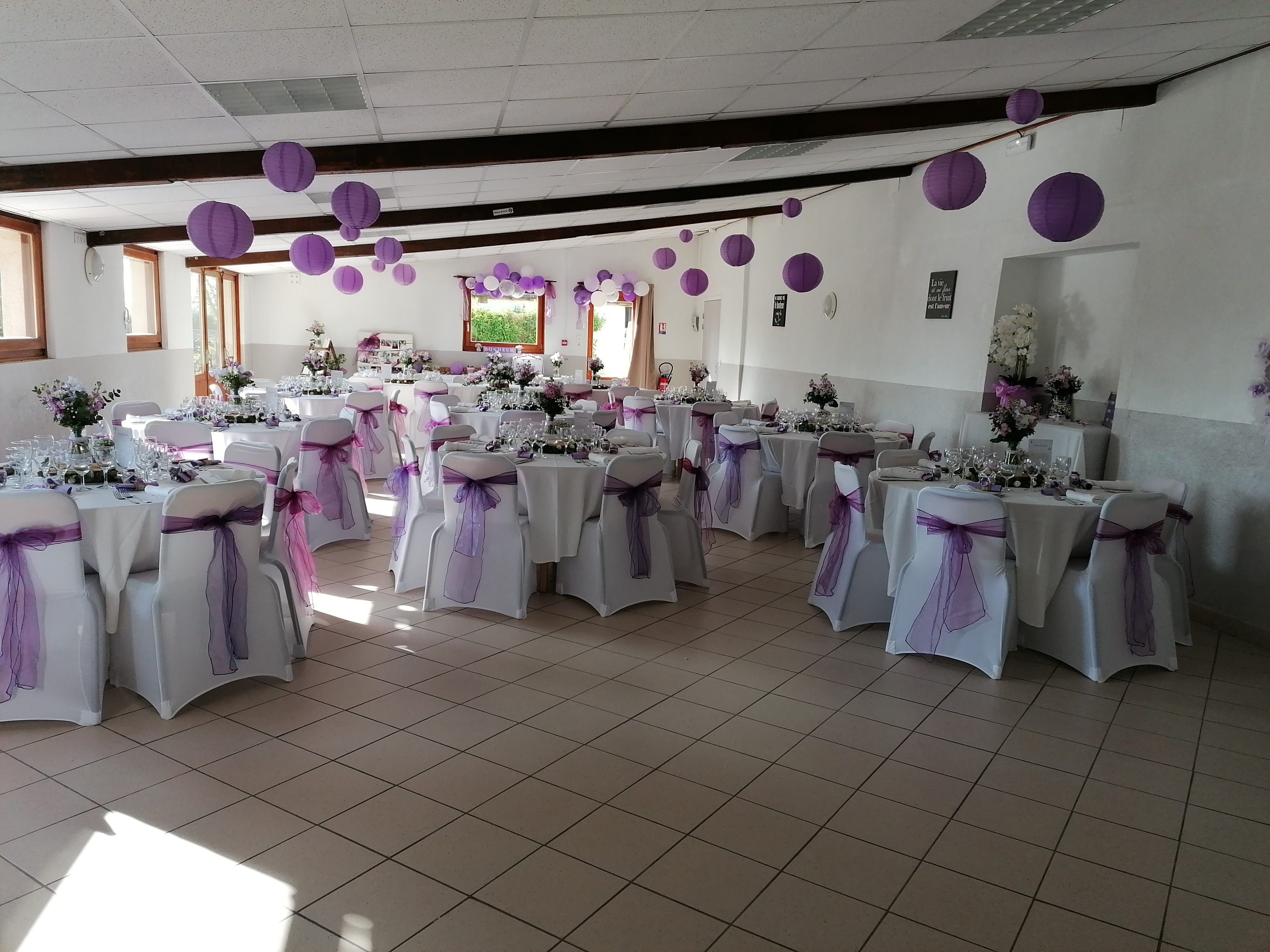 erme des Tourelles - salle de réception