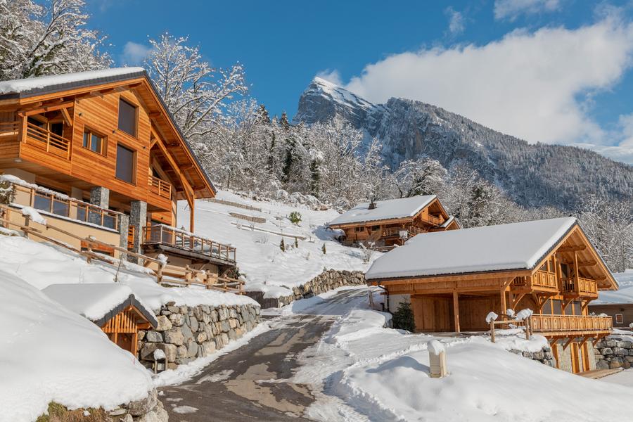 Itinéraire raquettes : Le village de Chantemerle_Samoëns