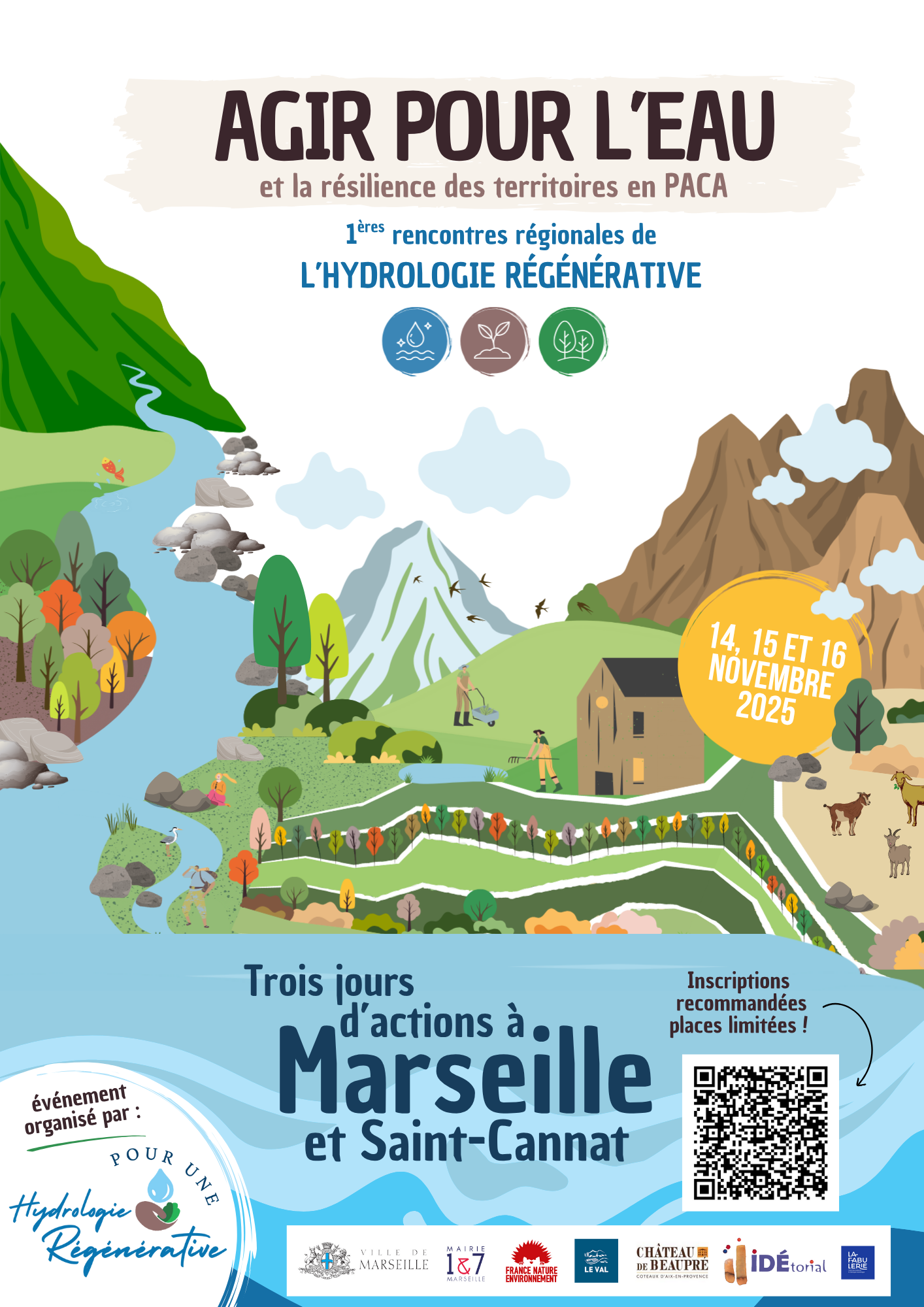 Premières Rencontres Régionales de l'Hydrologie Régénérative