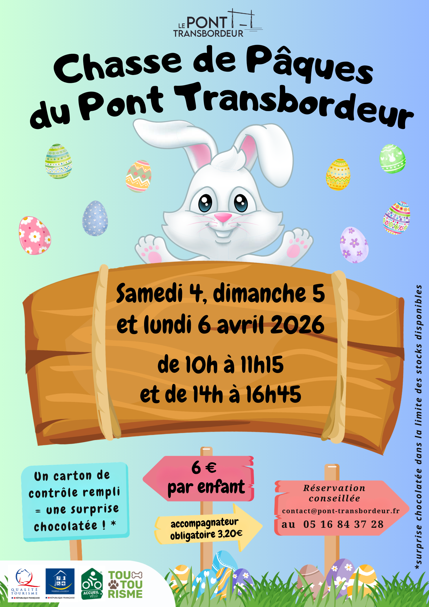 Chasse de Pâques du pont Transbordeur