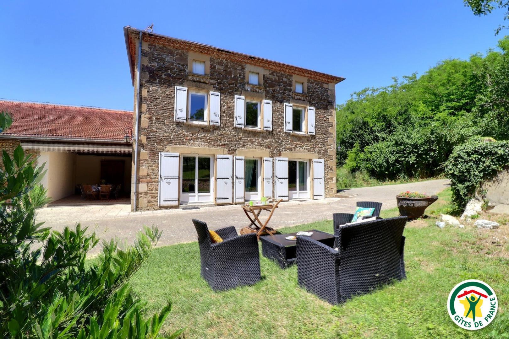 Vue extérieure du gîte