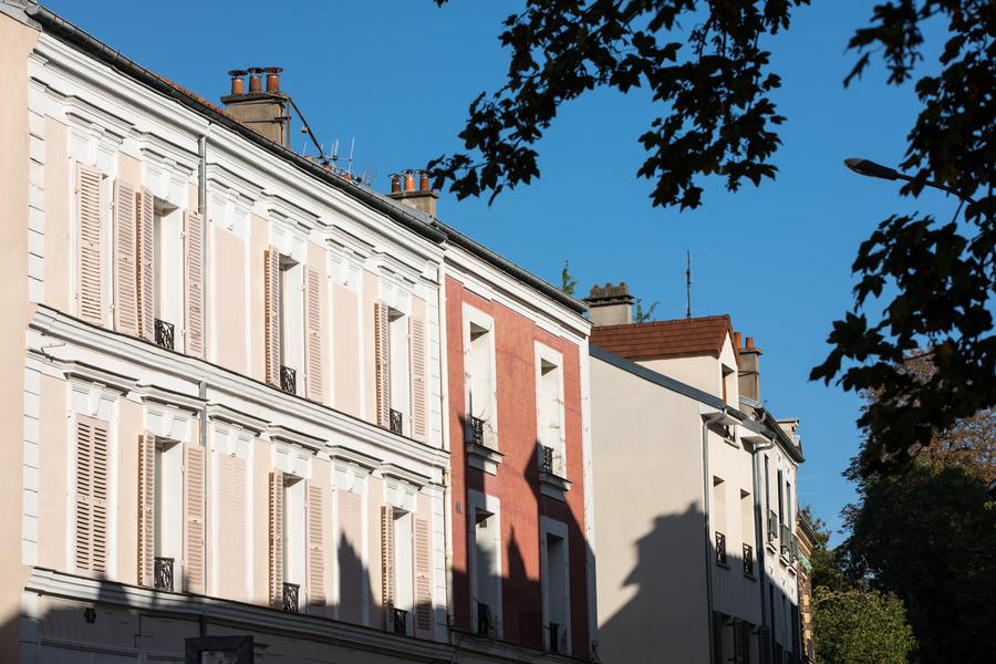 Alignement de maisons à Fontenay-sous-Bois 